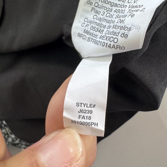 J‎ Crew Mercantile Dress Womens 4 Black White Gold Tweed Sleeveless Sheath - Picture 5 of 8